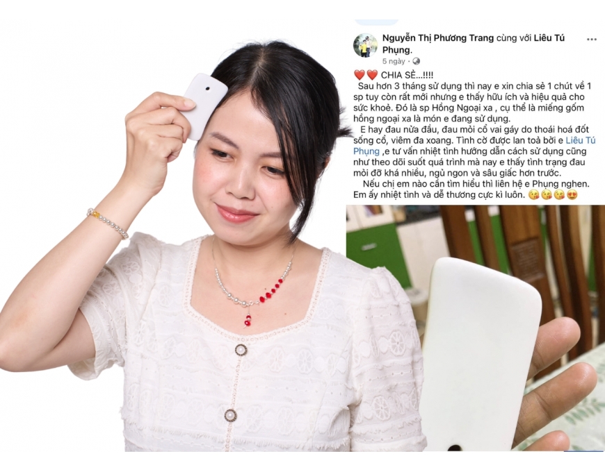 Mặt Gốm Ánh Sáng Sinh Học Hồng Ngoại Xa