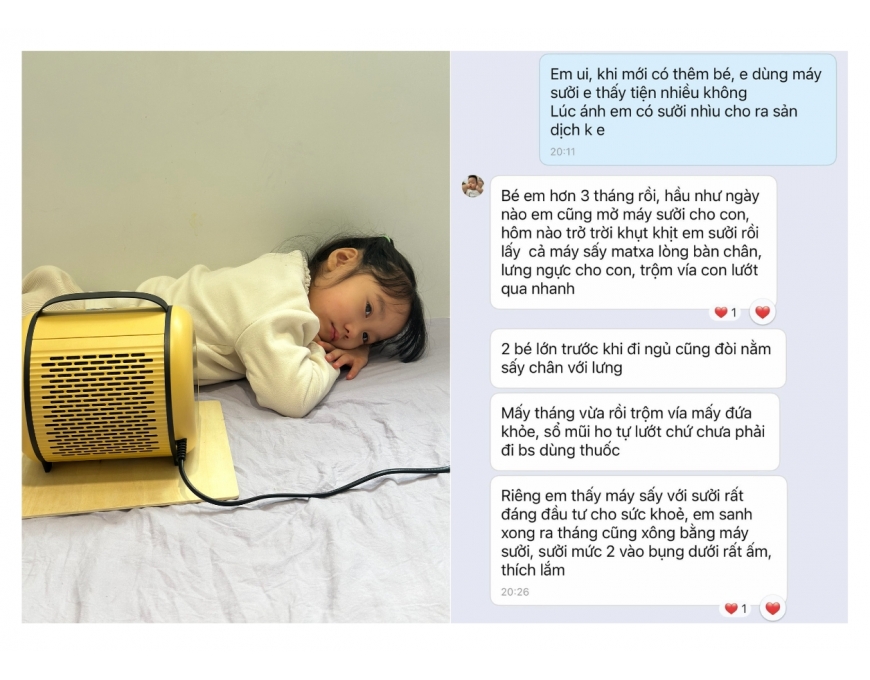 Máy Quạt Sưởi Ánh Sáng Sinh Học Hồng Ngoại Xa