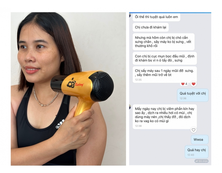 Máy Sấy Chuyên Dụng Ánh Sáng Sinh Học Hồng Ngoại Xa