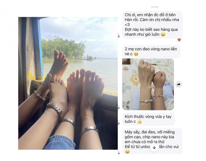 Vòng Tay Ánh Sáng Sinh Học Hồng Ngoại Xa