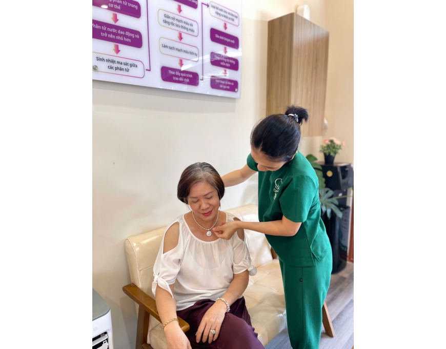 Bộ Trang Sức Ánh sáng sinh học Hồng Ngoại Xa